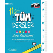 Palme Yayınevi Palmetre 11. Sınıf Sayısal Tüm Dersler Aylık Soru Fasikülleri - 1