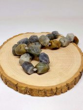Labradorit Taşı Şekilli Dizi (39815) thumbnail 1