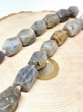 Labradorit Taşı Şekilli Kolye (39815) thumbnail 4