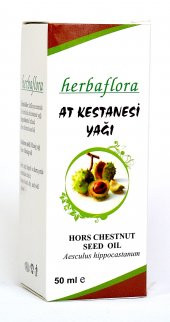 Herbaflora At Kestanesi Yağı (Horse Chestnut Seed Oil) - 50 ml - 1