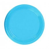 Mavi Plastik Tabak 26 cm - 1