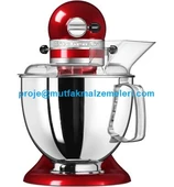 Kırmızı Kitchenaid Mikser - 1