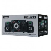 Dark SP-214 11W RMS 7 Farklı Renk Titreşimli LED 2+1 Multimedia Speaker Hoparlör (DK-AC-SP214) - 7