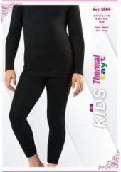 Kota 2004 Kız Çoçuk Termal Tayt Siyah - 1