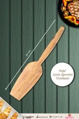Zeytin Ağacı Ahşap Tahta Kaşık Spatula Seti 2 Parça ( ZEYTİN AĞACI ) Ağaç Kaşık - 2