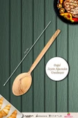 Zeytin Ağacı Ahşap Tahta Kaşık Seti ( ZEYTİN AĞACI ) Ağaç Kaşık 4 Parça - 4