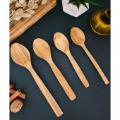 Zeytin Ağacı Ahşap Tahta Kaşık Seti ( ZEYTİN AĞACI ) Ağaç Kaşık - 1