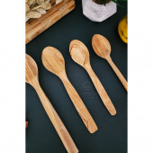 Zeytin Ağacı Ahşap Tahta Kaşık Seti ( ZEYTİN AĞACI ) Ağaç Kaşık - 4