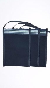 Bora Kadir Güler Siyah Kalın Krep Kese 6 Adet - 3