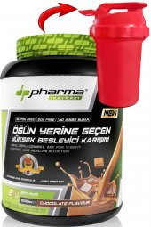 Çikolata Aromalı Yüksek Proteinli Öğün Tozu Öğün Yerine Geçen Besleyici Shake 20 Servis 1000 Gr - 1