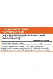 High Nutrition L Citruline L Sitrulin Citrulin Malate 300g - 300 Servis - 2