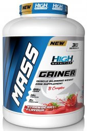 High Nutrition Mass Gainer 3600 Gr Çilek Aromalı Kilo Almaya Yardımcı Hacim - 1