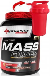 Pharma Nutrition Mass Gainer 1650 Gr Çikolata Aromalı Kilo Kas Karbonhidrat Tozu 15 Servis Hacim thumbnail 1