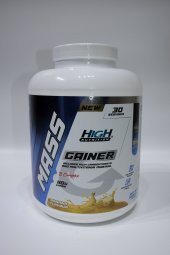 High Nutrition Mass Gainer 3600 Gr Muz Aromalı  Hacim Kütle Kas Artırma Karbonhidrat Tozu - 2