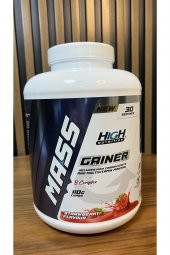 High Nutrition Mass Gainer 3600 Gr Çilek Aromalı Kilo Almaya Yardımcı Hacim - 3