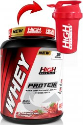 High Nutrition Whey Protein 960 gr Çilek Aromalı Protein Tozu 24 Gram Protein - 1