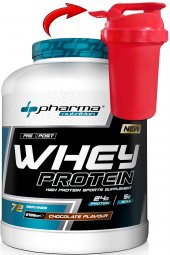 Pharma Nutrition Whey Protein 2196 gr Çikolata Aromalı Whey Protein Tozu 24 gr Protein 5 gr Bcaa 72 Servis - 1