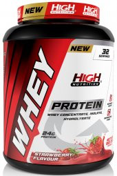 High Nutrition Whey Protein 960 gr Çilek Aromalı Protein Tozu 24 grProtein thumbnail 1