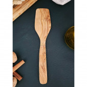 Zeytin Ağacı Ahşap Tahta Kaşık Spatula Mutfak Servis Kaşık 1 Parça ( ZEYTİN AĞACI ) Ağaç Kaşık - 1