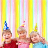 Makaron Gökkuşağı Arka Fon Süs 100x200 cm thumbnail 2