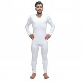 Ceylanoğlu 100 Pamuk Beyaz Takım Alt Üst İçlik İnterlok thumbnail 1