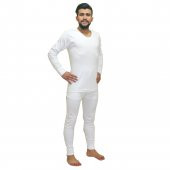 Ceylanoğlu 100 Pamuk Beyaz Takım Alt Üst İçlik İnterlok thumbnail 3