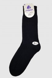 Erkek Yün Çorap Siyah Aryün - 2