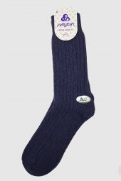 Erkek Yün Çorap Siyah Aryün - 5