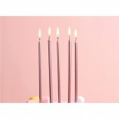 Pembe Mum 6 li 20 cm - 1