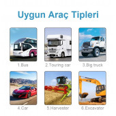Betoptek BTM710 Ticari Araç Ekranlı 3 lü Kamera Sistemi - 3