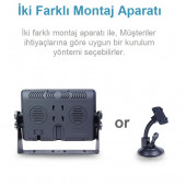 Betoptek BTM710 Ticari Araç Ekranlı 3 lü Kamera Sistemi - 7