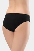 Türen Kadın Beli Dantelli Likralı 2li Pamuklu Bikini Külot - 4