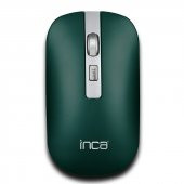 Inca IWM-531RY Bluetooth & Kablosuz Optik Metalik Yeşil Mouse thumbnail 1