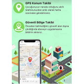 Smart Kids Watch LBS Konumlu Akıllı Çocuk Takip Saati Sim Kartlı Arama, Kameralı - Kırmızı - 7