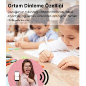 Smart Kids Watch LBS Konumlu Akıllı Çocuk Takip Saati Sim Kartlı Arama, Kameralı - Kırmızı - 8