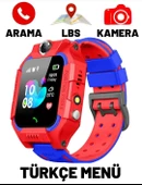 Smart Kids Watch LBS Konumlu Akıllı Çocuk Takip Saati Sim Kartlı Arama, Kameralı - 1