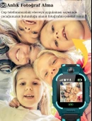 Smart Kids Watch LBS Konumlu Akıllı Çocuk Takip Saati Sim Kartlı Arama, Kameralı - 8