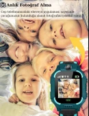 Smart Kids Watch LBS Konumlu Akıllı Çocuk Takip Saati Sim Kartlı Arama, Kameralı - 7