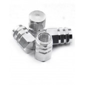 SİBOP KAPAĞI 4 TAKIM METAL - GÜMÜŞ RENK - 1