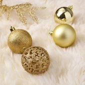 30 Parça Lüks Yılbaşı Ağacı Süsü Yılbaşı Yeniyıl Ağaç Süsü Christmas Tree Ornaments Yeni Yıl Süsleri - 1