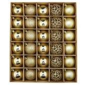 30 Parça Lüks Yılbaşı Ağacı Süsü Yılbaşı Yeniyıl Ağaç Süsü Christmas Tree Ornaments Yeni Yıl Süsleri - 2