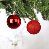 30 Parça Lüks Yılbaşı Ağacı Süsü Yılbaşı Yeniyıl Ağaç Süsü Christmas Tree Ornaments Yeni Yıl Süsleri - 3