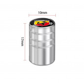 SİBOP KAPAĞI 4 TAKIM METAL ABARTİ - KROM - 3