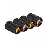 SİBOP KAPAĞI 4 TAKIM METAL ABARTİ - SİYAH - 1