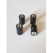 SİBOP KAPAĞI 4 TAKIM METAL  HONDA  - SİYAH - 1