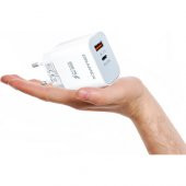 Dramex DPQ20B Quantum Usb+Type-C Qc3.0 Pd 20W Hızlı Şarj Adaptörü - 2