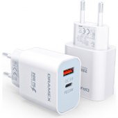 Dramex DPQ20B Quantum Usb+Type-C Qc3.0 Pd 20W Hızlı Şarj Adaptörü - 3