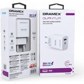Dramex DPQ20B Quantum Usb+Type-C Qc3.0 Pd 20W Hızlı Şarj Adaptörü - 4
