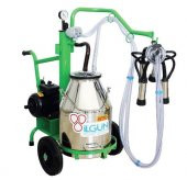 İnek ve Manda Tekli Süt Sağım Makina 30 Lt - İlgün Boru Tanklı Süt Sağma Makinesi Seti thumbnail 1