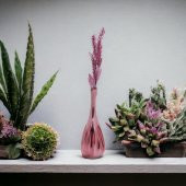 T.Concept Yapay Dekoratif Pembe Tomurcuklu Bitki - 2